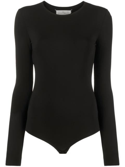 Maison Margiela Women Round-Neck Long-Sleeve Bodysuit