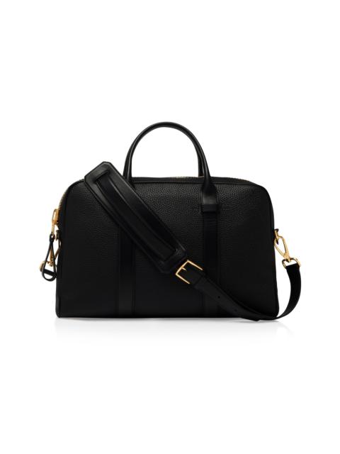 TOM FORD GRAIN LEATHER BUCKLEY BRIEFCASE