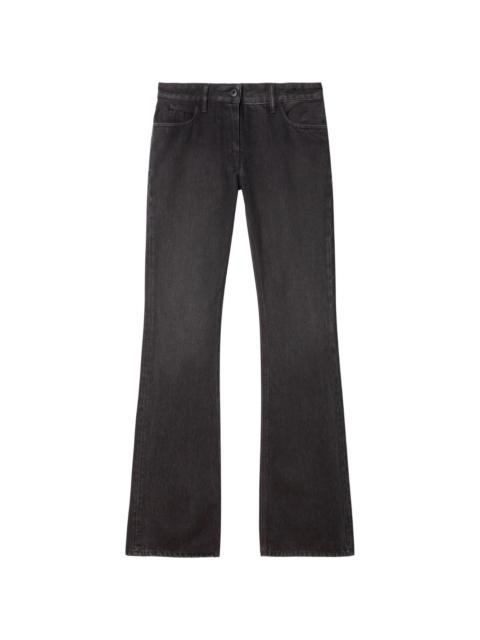 Off-White slim-leg flared jeans
