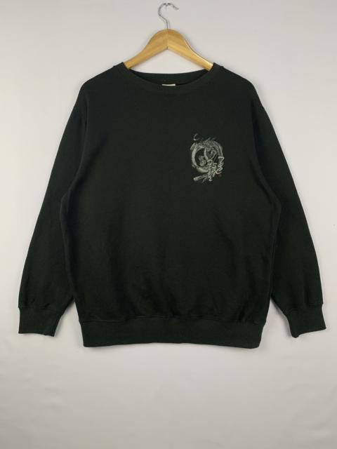 Other Designers Vintage - T&C Surf Big Logo Dragon Sweatshirt Navy Large