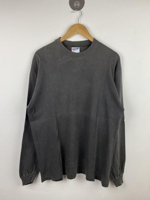 Other Designers Vintage Hanes Plain Longsleeve T-shirt