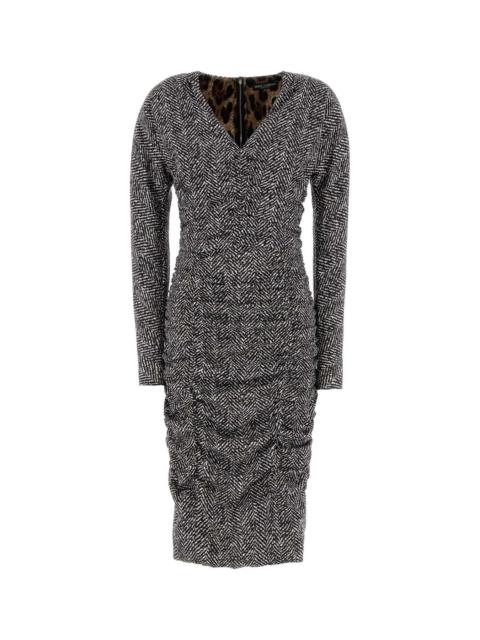 Dolce & Gabbana Dolce & Gabbana Women Printed Cady Dress
