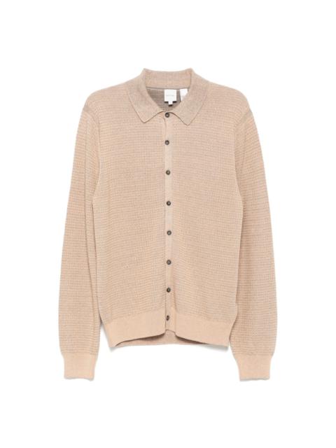 poplin polo shirt