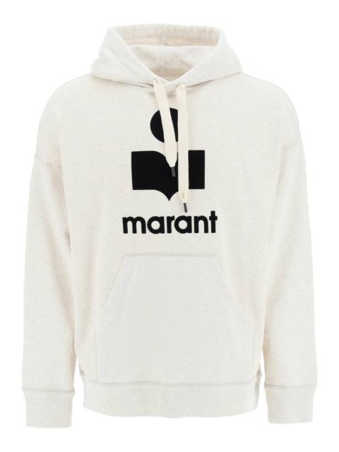 Isabel Marant 'MILEY' HOODIE WITH FLOCKED LOGO