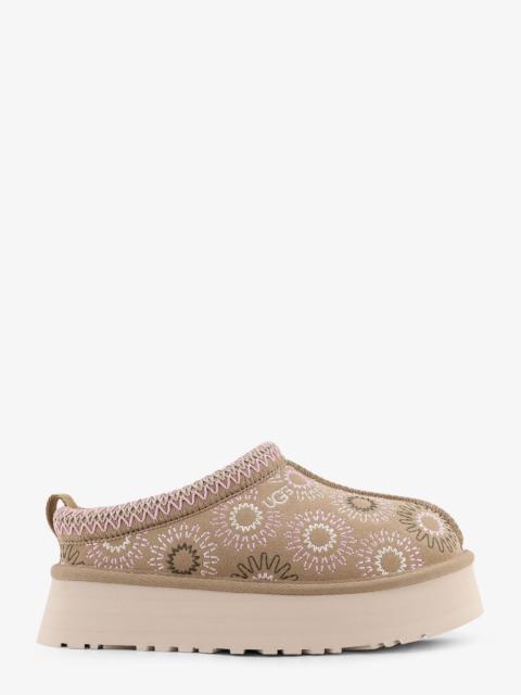 UGG Ugg W Tazz Suede Sandals With Multicolor Embroidery