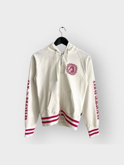Vintage - STEAL! 1990s Hysteric Glamour Floral Girl Logo Zip Hoodie