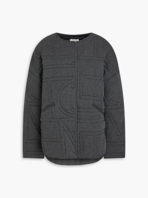 TOTEME Quilted bamboo and cotton-blend jacket