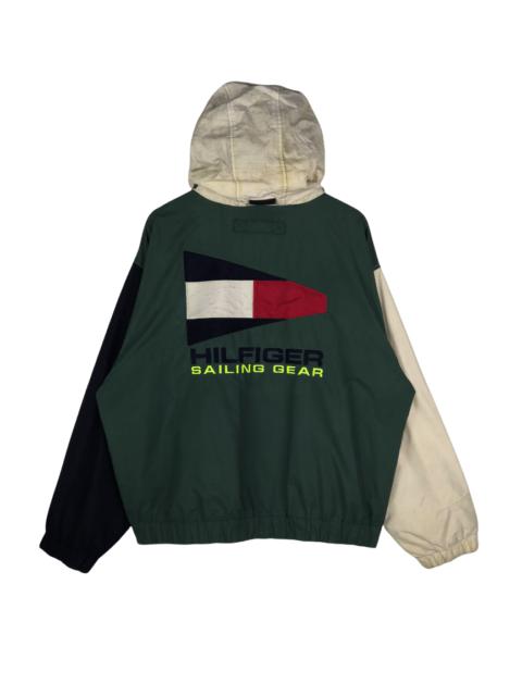 Other Designers Vintage - Vintage 90s Tommy Hilfiger Sailing Gear Jacket Hoodie