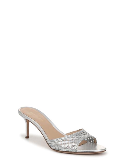 VERONICA BEARD Veronica Beard Tia Woven Sandal in Silver at Nordstrom