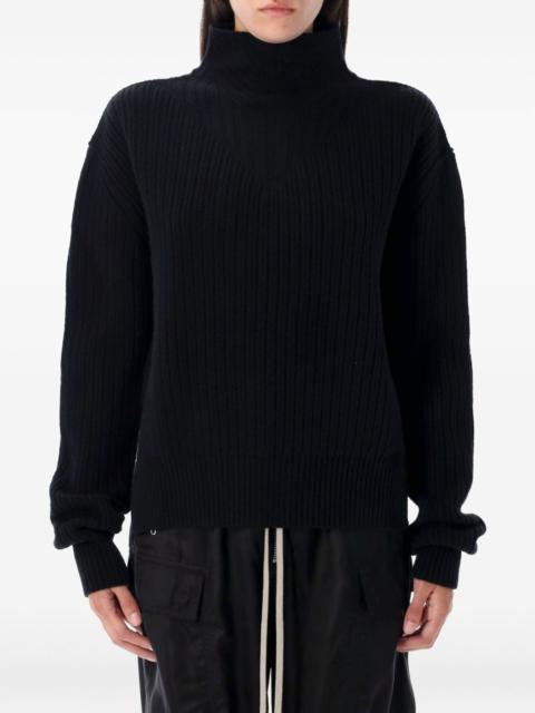 Rick Owens Rick Owens Women Wool Turtle-Neck Jumper