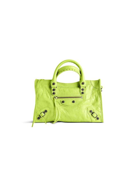 BALENCIAGA Women's Le City Small Bag in Green