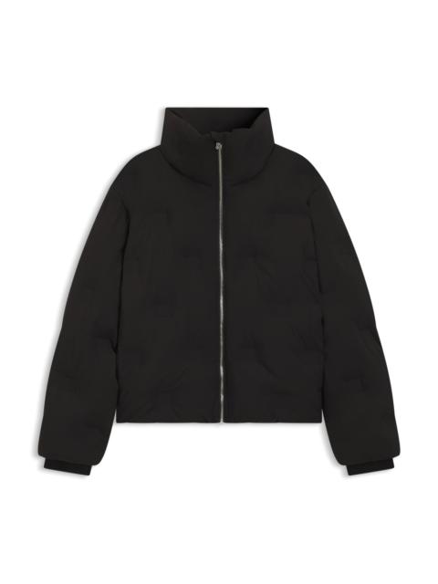 HUGO STACKED-LOGO JACKET WITH WATER-REPELLENT FINISH