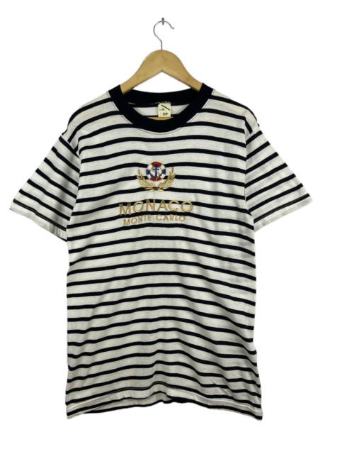 Other Designers Vintage Monaco Monte Carlo Striped Tee