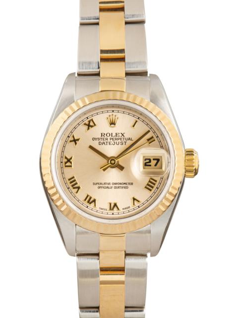 ROLEX Rolex Ladies Datejust 79173 Champagne