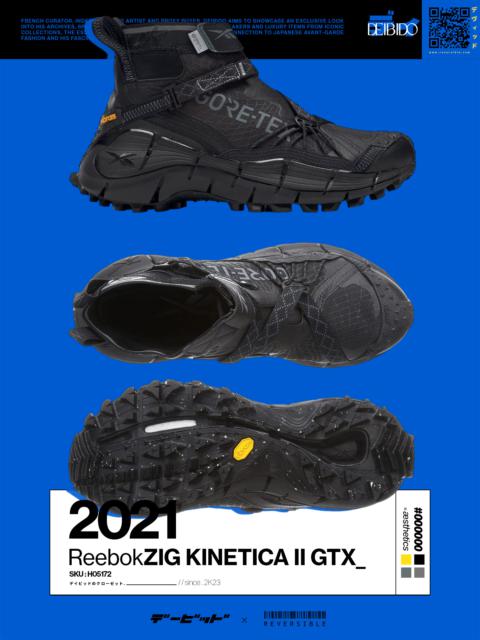 Reebok Zig Kinetica II Edge GORE-TEX 'Black' H05172 (2021) DS