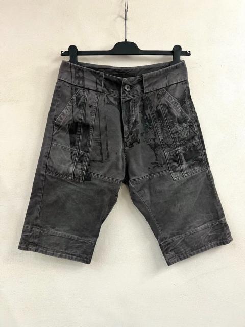 Julius Julius_7 Rubberized Printed Shorts, SS2011 Runway Style