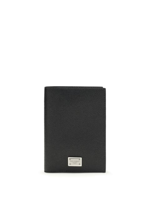 Dolce & Gabbana Dolce & Gabbana Men Leather Passport Holder
