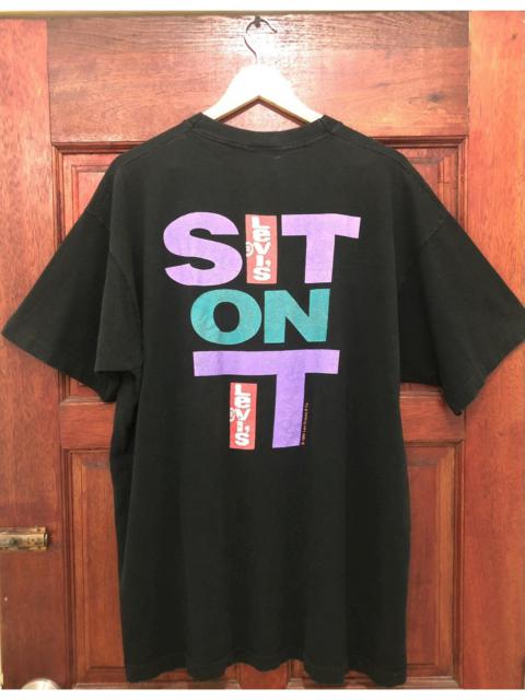 Vintage 1991 Levis Street T Sit On It Tshirt