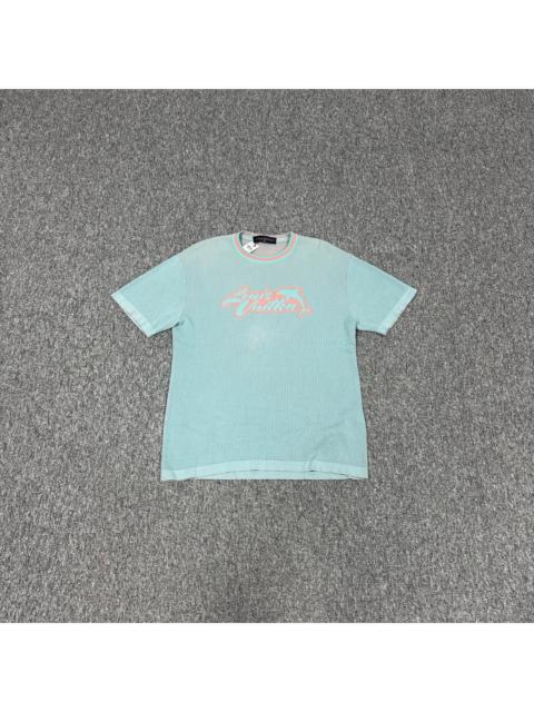Louis Vuitton Louis Vuitton LV blue SS25 dolphin knit short-sleeve T-shirt