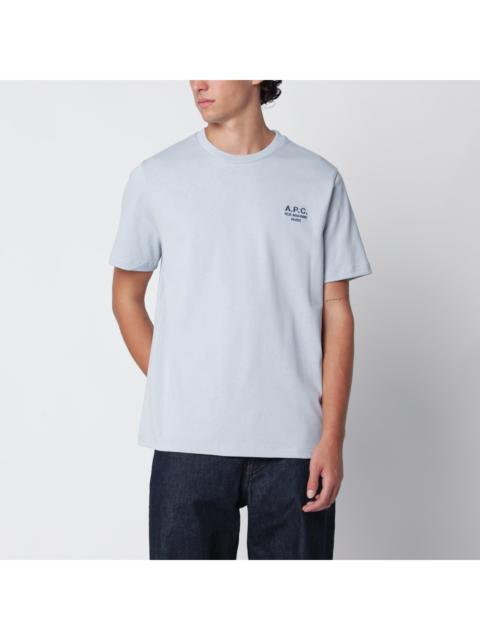 A.P.C. A.P.C. Rue Madame T-Shirt In Blue Cotton Men