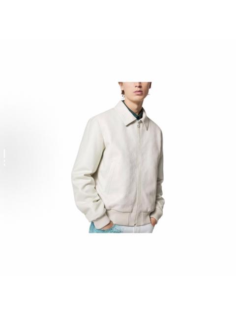 Louis Vuitton Louis Vuitton embossed monogram leather jacket