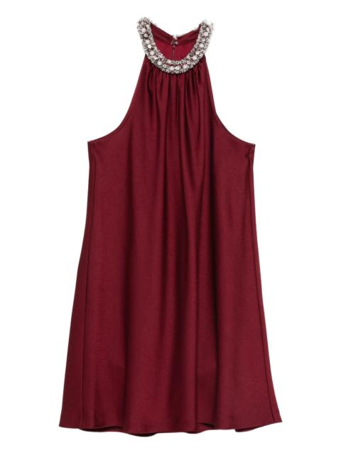 SIMKHAI Hadleigh embellished-detail mini dress