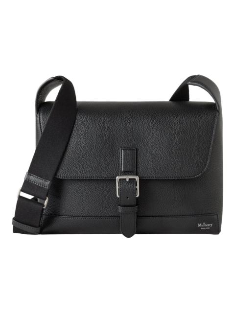 Mulberry Small Chiltern Crossbody Messenger Black Small Classic Grain