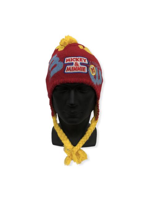 Other Designers Vintage - Vintage Mickey Mouse Cartoon Earflap Beanie Hat