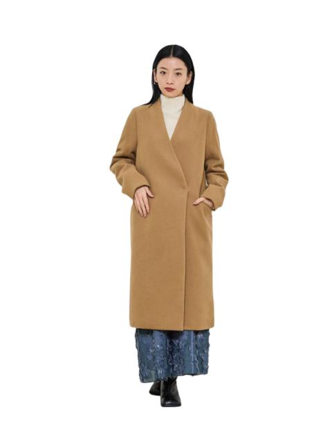 Other Designers Japanese Brand - United Tokyo Extra Wool V-Neck Overcoat Trench Coat Car Coat