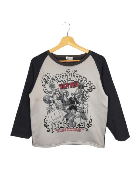 One Piece Mugiwara Pirates Sweatshirt Over Printed
