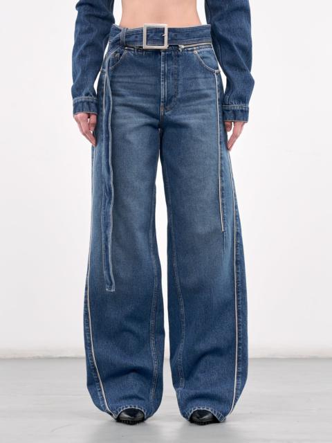 Jean Paul Gaultier The Belted Denim Jeans