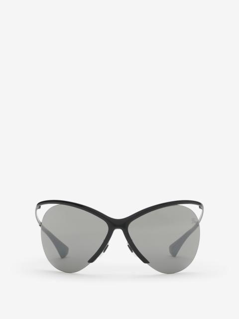 Burberry Metal Pilot Sunglasses