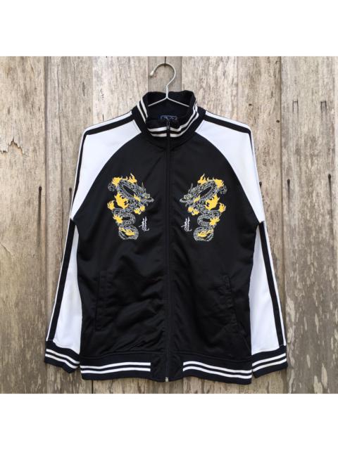 Other Designers Vintage - Vintage Sukajan Souvenir Ryu Dragon Jacket Sweatshirt