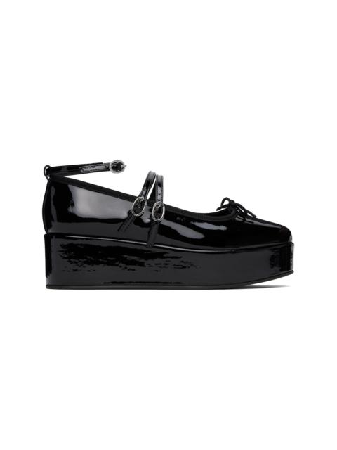 Repetto Black Cendrillon Platform Mary Jane Heels