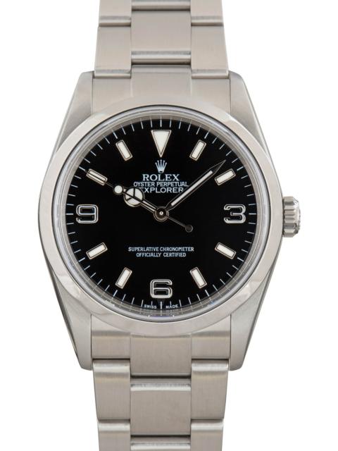ROLEX Rolex Explorer Ref 114270 Black Dial
