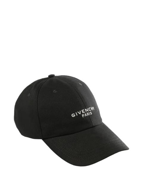 Givenchy Paris embroidered cap