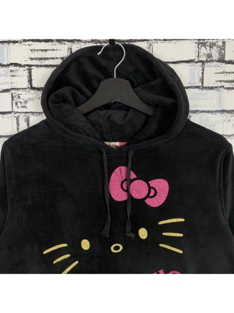 Other Designers X Vintage Hello Kitty Woman Fleece Hoodie Medium Size