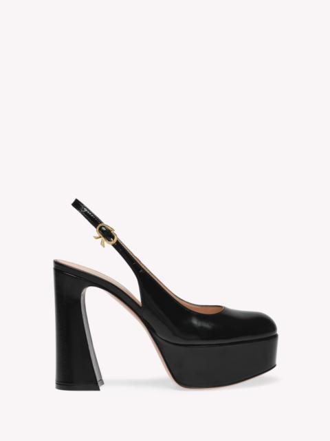 Gianvito Rossi Gianvito Rossi Bessie Pumps in Black Nappa at Nordstrom