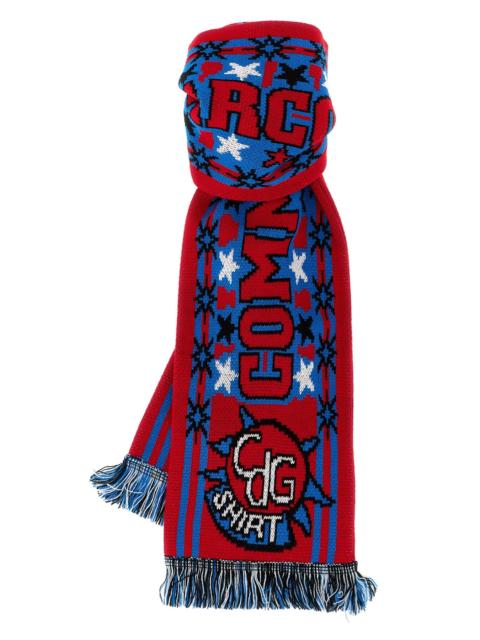 Comme des Garçons SHIRT Intarsia scarf