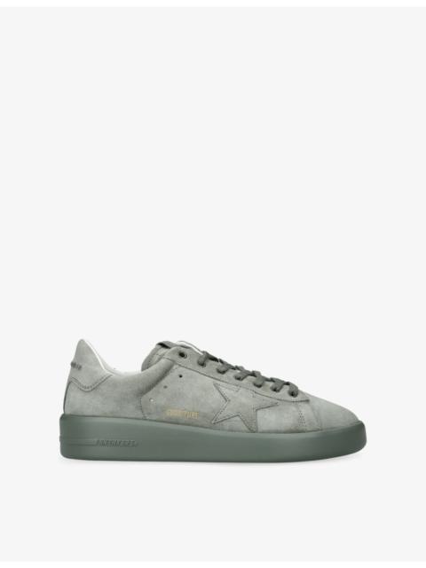 Golden Goose Men’s Purestar Suede Low-Top Trainers