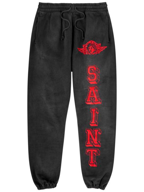 Angel of Death printed cotton sweatpants