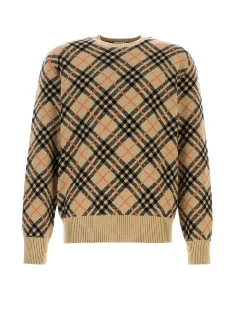 Burberry Burberry Men Embroidered Cashmere Sweater