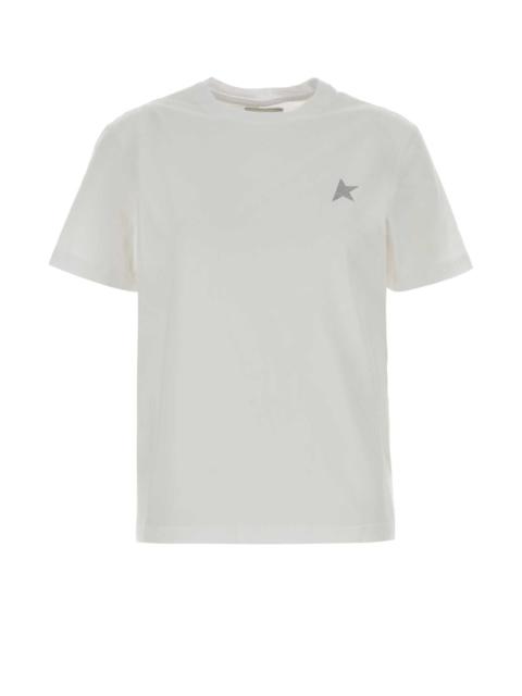 Golden Goose Golden Goose Deluxe Brand Women White Cotton T-Shirt