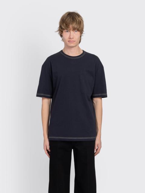 Lemaire Boxy Short Sleeve T-Shirt Heavy Jersey