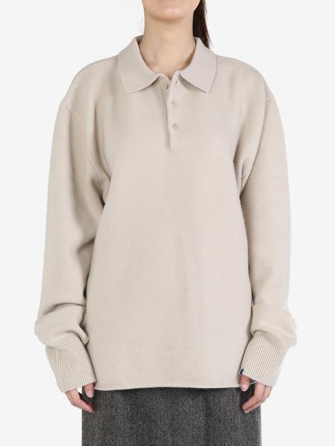 extreme cashmere EXTREME CASHMERE Unisex N°357 Marylebone Polo Sweater