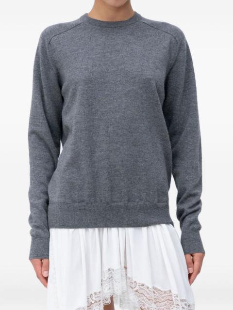 N°21 long-sleeve asymmetrical dress