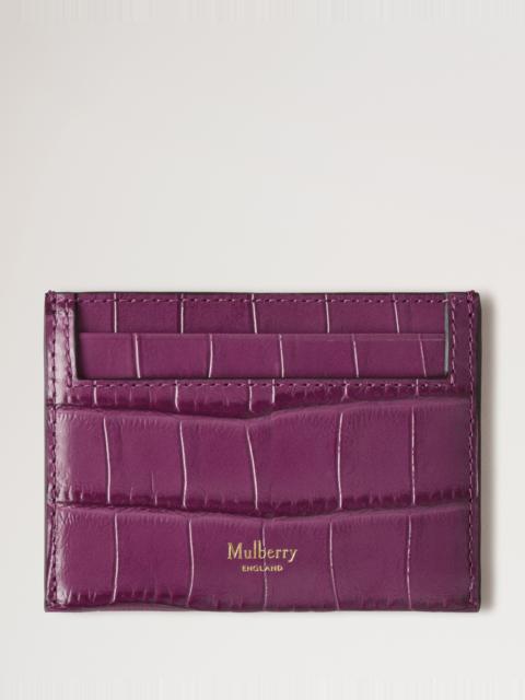 Mulberry Credit Card Slip
Orchid Bloom Shiny Small Croc