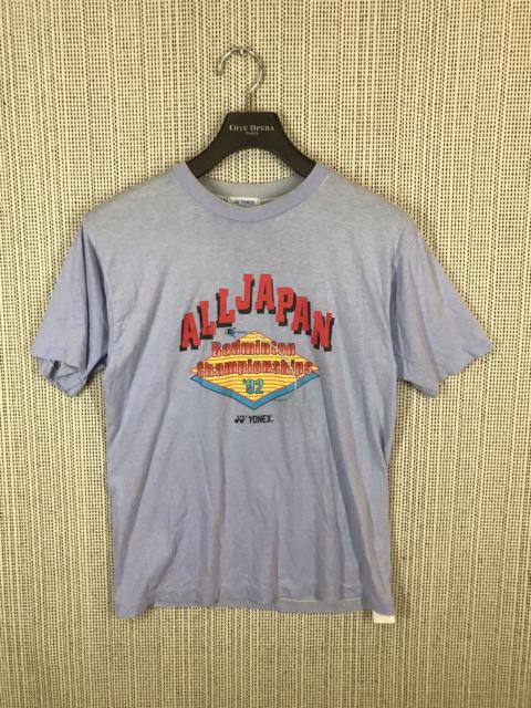 Other Designers Vintage - ‼️VTG YONEX ALL JAPAN BADMINTON CHAMPIONSHIPS 1992 tshirt ‼️