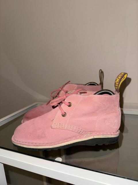 Other Designers Vintage - Dr Martens pink suede leather lace up shoes desert women’s