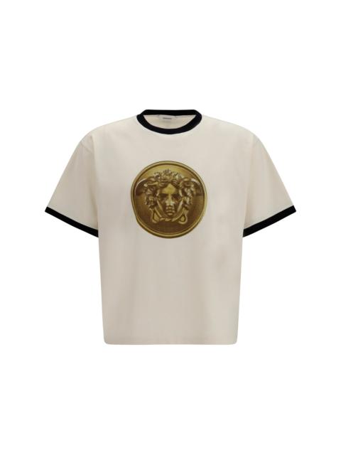 VERSACE Versace Cotton Jersey T-shirt Dirty White Men